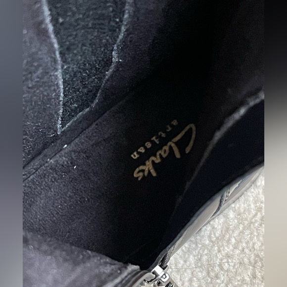 CLARKS PITA VIENNA TALL LEATHER RIDING BOOTS - Picture 14 of 16